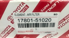 Фильтр воздушный Toyota 1780151020 1VDFTV — LC200 ’07- DFA1248 NFT1194