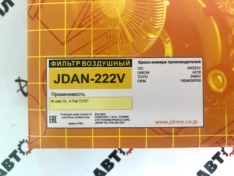 Фильтр воздушный JustDrive JDAN222V X-Trail T31 ’07- Juke ’10- DFA2329 NFN1038