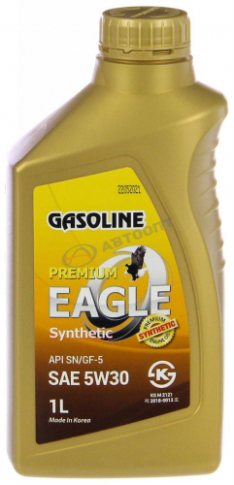 Масло моторное Eagle Premium Gasoline 100% SYN 5W-30 API SN 1л (Корея)