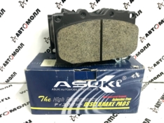 Колодки тормозные передние Asuki AF2177M PF1411 D2177MH D2177M JBP0043 SN101P GK1043 CKT29