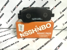 Колодки тормозные передние Nisshinbo PF7398 Impreza 96-, Legacy BD#/BG# 96- BH NP7002 D7068H JBP0118