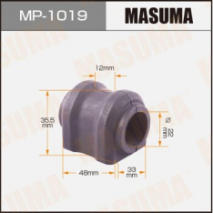 Втулка стабилизатора заднего Masuma MP1019 комплект 2шт TO RAV4 ACA3#/GSA3# 2005-2013