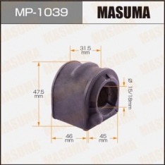 Втулка стабилизатора переднего Masuma MP1039 0507MZ3F C8240 BL25019 66018 комплект 2шт