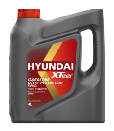 Масло моторное Hyundai Xteer Ultra Protection 5W-40 SP синтетическое 4л пластик