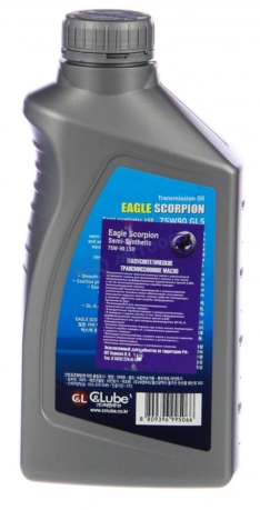 Масло трансмиссионное Eagle Scorpion 75W-90 GL-5 LSD 1л п/синтетика