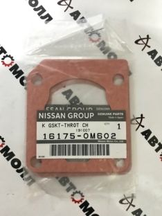 Прокладка дроссельной заслонки Nissan 161750M602 BLUEBIRD U14 SR18/PULSAR N15 GA16