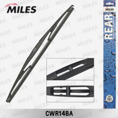 Щетка стеклоочистителя задняя Miles 350мм 14″ CWR14BA