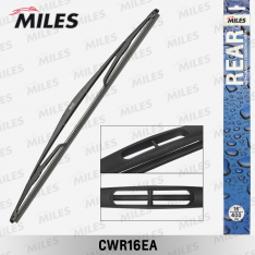 Щетка стеклоочистителя задняя Miles 400мм 16″ CWR16EA