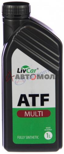 Масло трансмиссионное LivCar Multi ATF 1л синтетика (Корея)