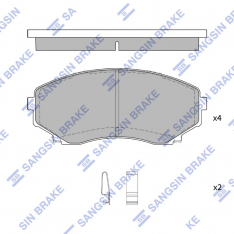 Колодки тормозные передние DoubleForce DFP3471 MAZDA: CX-7 06-12, CX-9 06- CBZ23322Z