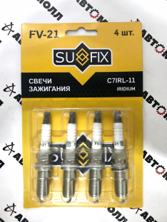 Свеча зажигания Sufix FV21 Iridium + Nickel SP152 ILKAR7B11 4912