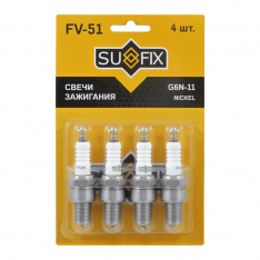 Свеча зажигания Sufix FV51 (Nickel) SP317 BP6ES11 1212 1882208091