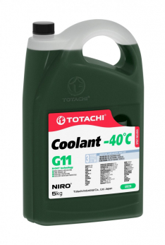 Антифриз Totachi Niro Coolant Green -40C G11 5кг