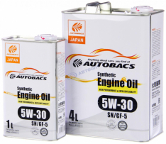 Акция !!! Масло моторное Autobacs Engine Oil 5W-30 SP/GF-6A 4л+1л FS (Сингапур)