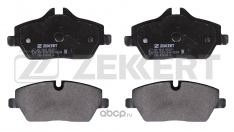 Колодки тормозные передние Zekkert BS1019 BMW 1 E81 E82 E87 E88 04- JBP0613