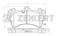 Колодки тормозные передние Zekkert BS1253 Audi Q7 06- Porsche Cayenne 02- Touareg 02 JBP0578 E400106