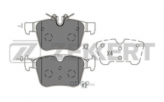 Колодки тормозные задние Zekkert BS1420 Volvo S90 II 16- V 60 II 19- V90 II 16- XC60 II 17- XC90 II