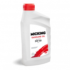 Масло моторное Micking Gasoline Oil MG1 5W-40 SP синтетика 1л