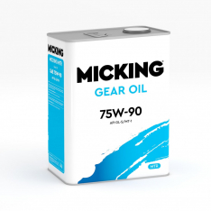 Масло трансмиссионное Micking Gear Oil 75W-90 GL-5/MT-1 4л синтетика