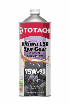 Масло трансмиссионное Totachi Ultima LSD Syn-Gear 75W-90 GL-5 синтетика 1л