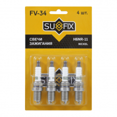 Свеча зажигания Sufix FV34 (Nickel) SP141