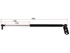 Амортизатор газовый капота SAT ST5344049095 HARRIER RX300 97-03 правый за 1шт 454мм