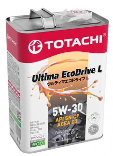 Масло моторное Totachi Ultima Ecodrive 5W-30 L SN/CF синтетика 4л