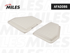 Фильтр воздушный Miles AFAD086 TO Estima/RAV4 2AZFE, 2GRFE 05-