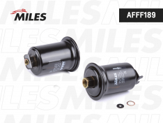 Фильтр топливный Miles AFFF189 HYUNDAI/MITSUBISHI/TOYOTA (MANN WK 614/24x, FILTRON PP927, VIC FC-155