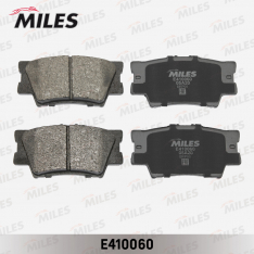 Колодки тормозные задние Miles E410060 TO RAV4 ACA30_series/ALA30 05-,Camry ACV40 USA