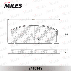 Колодки тормозные задние Miles E410149 MZ Premacy GP# 99-, Familia BJ# 2/4WD 98-, Capella GD# 87-91