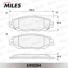 Колодки тормозные задние Miles E410354 TO LE SC430/Soarer JZZ30/UZZ30/31/32 91-94 JZZ31 96-01, Arist