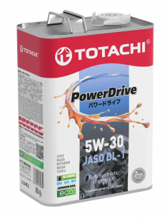 Масло моторное Totachi PowerDrive Fully Synthetic 5W-30 JASO DL-1 4л