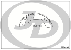 Колодки тормозные задние барабанные JustDrive JBS0099 SZ Swift ZC72S XG/XL 10-