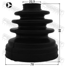 Пыльник привода Febest 0115ZNRRHT AVENSIS 1.8 00-03 BLUEBIRD SYLPHY 05. CUBE 10-