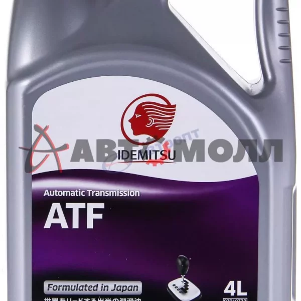 Масло трансмиссионное IDEMITSU ATF 4л универсальное синтетика (Япония)
