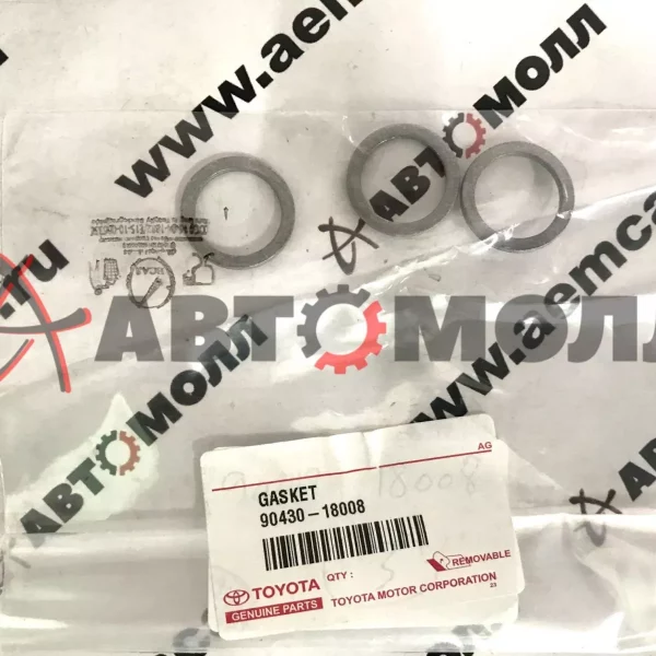 Прокладка сливной пробки АКПП Toyota 9043018008