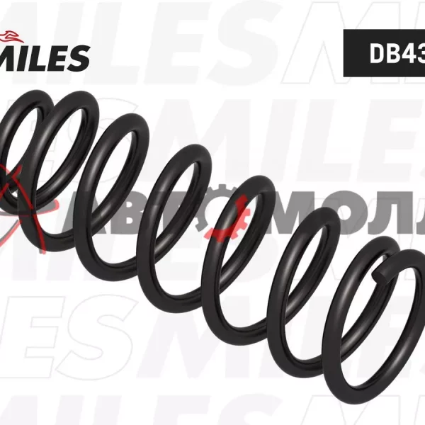 Пружина задняя прав/лев Miles DB43221 усиленная COROLLA/FIELDER 00- /2ZZGE 00-04
