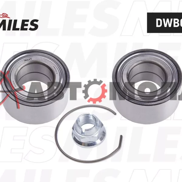 Подшипник ступицы передней Miles DWB0014 RENAULT LOGAN I-II/SANDERO 04- без ABS