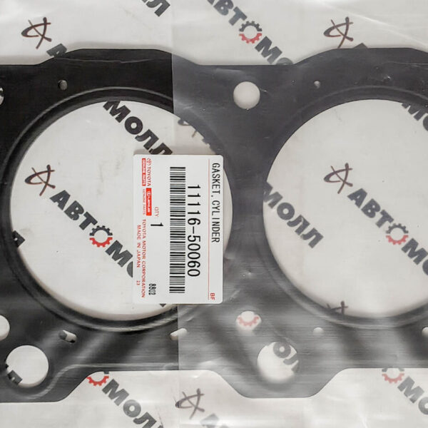 Прокладка ГБЦ Toyota 1111650060 3UZ-FE металл левая