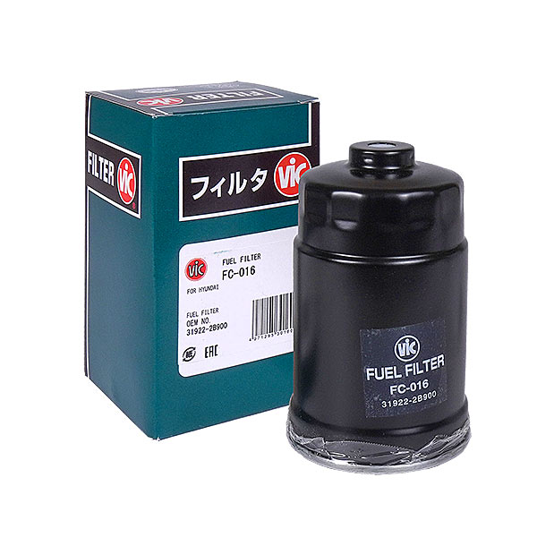 Фильтр топливный VIC FC016 Hyundai Santa FE 05- H1 06- Kia Magentis 06- TDI