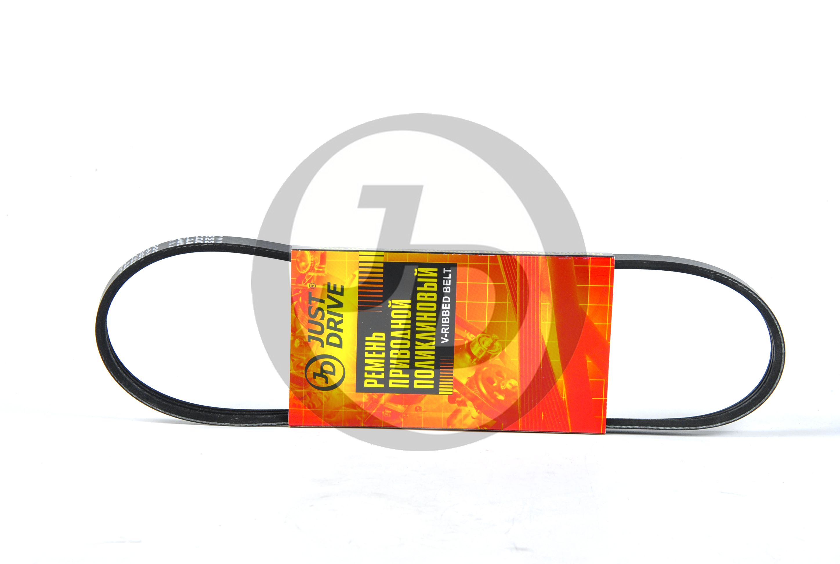 Ремень поликлиновой 3PK670 JustDrive Nissan Micra K12E 2003-2011 CG10DE CG12DE CGA3DE CR12DE CR14DE