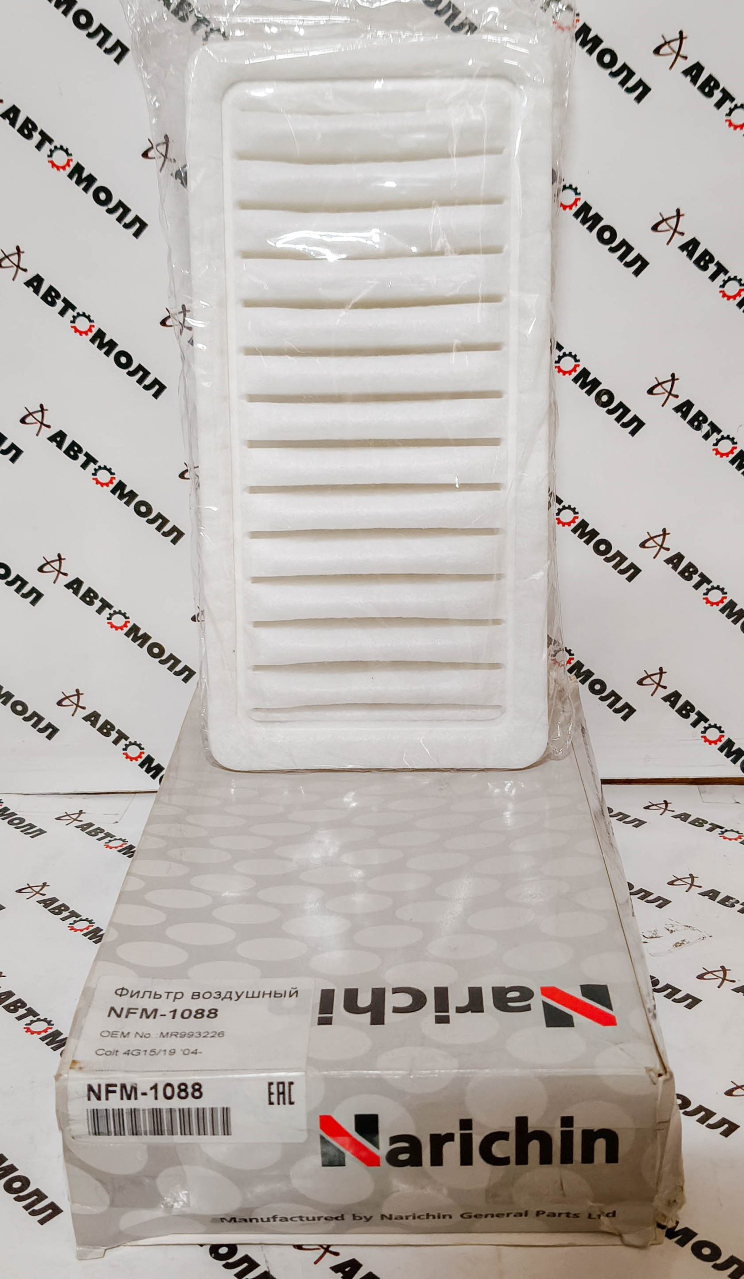 Фильтр воздушный Narichin NFM1088 Mitsubishi Colt 4G15 4G19 2004- Фильтр воздушный Narichin NFM1088 Mitsubishi Colt 4G15 4G19 2004-