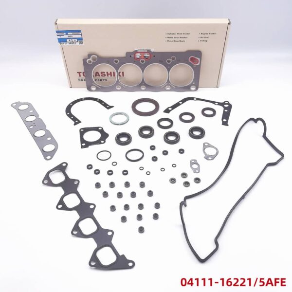 Ремкомплект двигателя Tokashiki Toyota 0411116221 5A-FE 1991- паронит