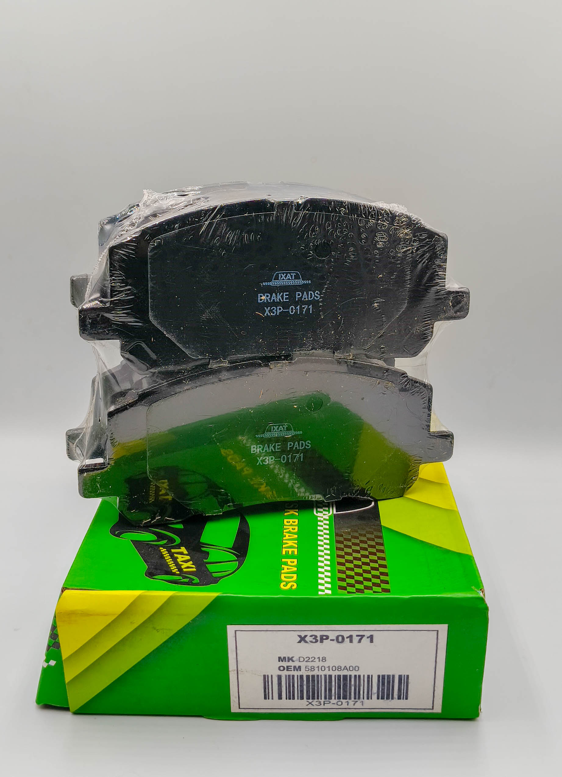 Колодки тормозные передние IXAT X3P0171 Kluger #CU2# 00- DFP3286 D2218H NKT1530 Колодки тормозные передние IXAT X3P0171 Kluger #CU2# 00- DFP3286 D2218H NKT1530