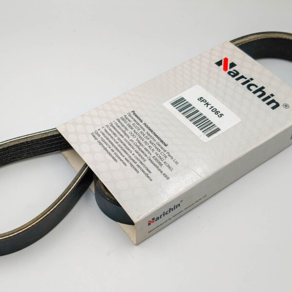 Ремень поликлиновой 5PK1065 Narichin TO 2E/4A - Corolla/Sprinter 87-00, Corsa/Corolla 88-90 (PS+AC);