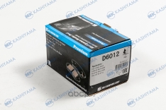 Колодки тормозные задние Kashiyama D6012 MITSUBISHI Lancer, Mirage 87-89, Galant, etc 87-, Eclipse 8