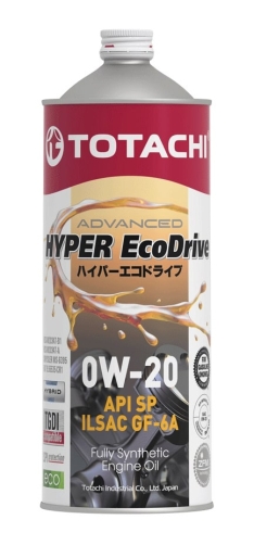 Масло моторное Totachi Hyper Ecodrive 0W-20 SP/RC/GF-6A синтетика 1л