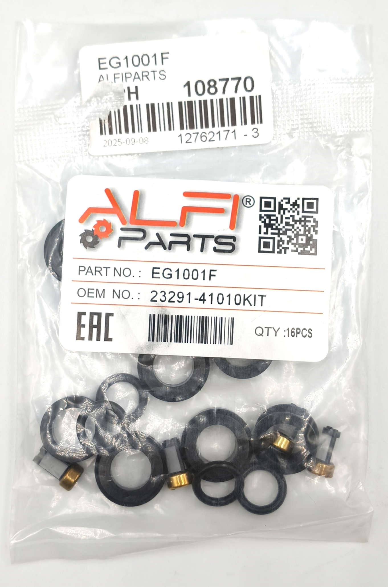 Ремкомплект форсунок AlfiParts EG1001F
