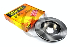 Диск тормозной передний JustDrive JBD0065 HO Accord VI (CG_,CF_,CL_,CH_) 98-02, Prelude (BB3, BB9) 9